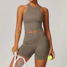 Momentum Seamless Racerback Gym Set - Shorts + Top Starlethics
