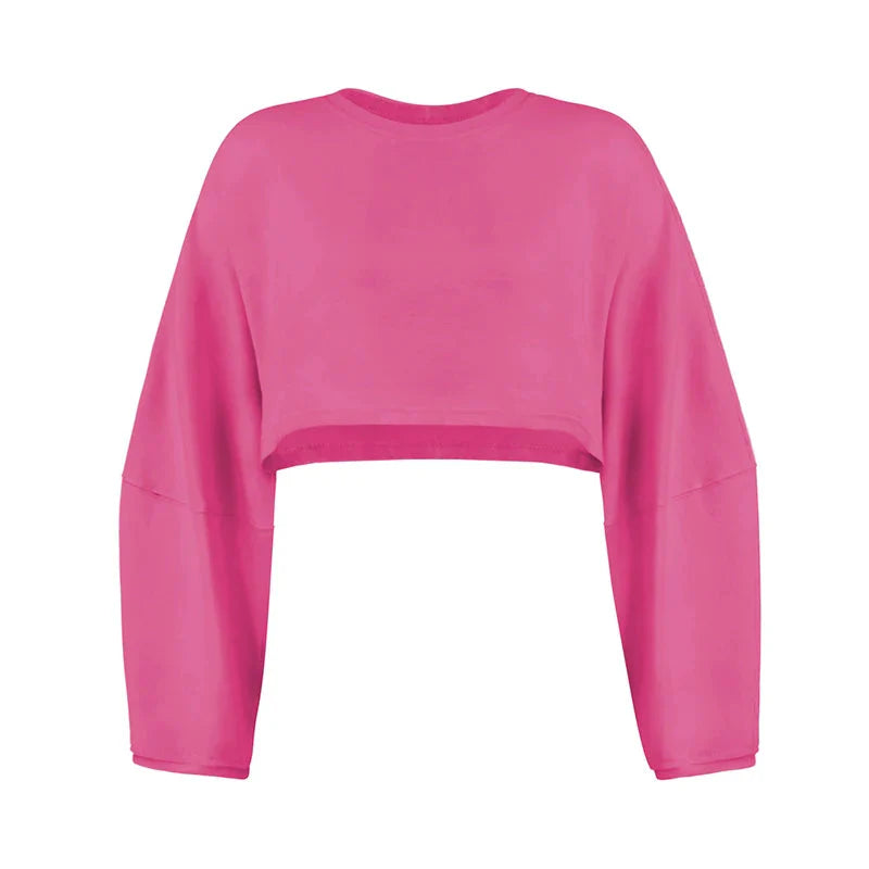 9. Women Sports T-Shirts Gym Clothing Yoga Crop Top Loose Tops Long Sleeve Sportswear Workout Clothing Fitness Smock All Seasons Starlethics EWYB020 Pink M 