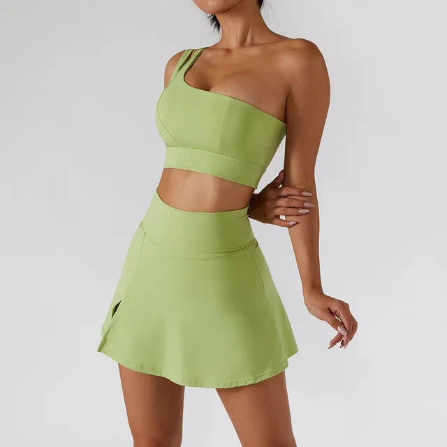Active Stride Sports Set - Skirt + Top Starlethics
