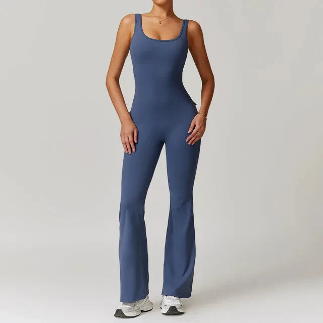 Freeform Pocket Flared Jumpsuit Starlethics