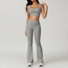 Streamline Backless & Flared Performance Set - Leggings + Top Starlethics