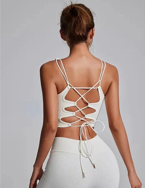 Mesmerizing Criss-cross Sports Bra Starlethics