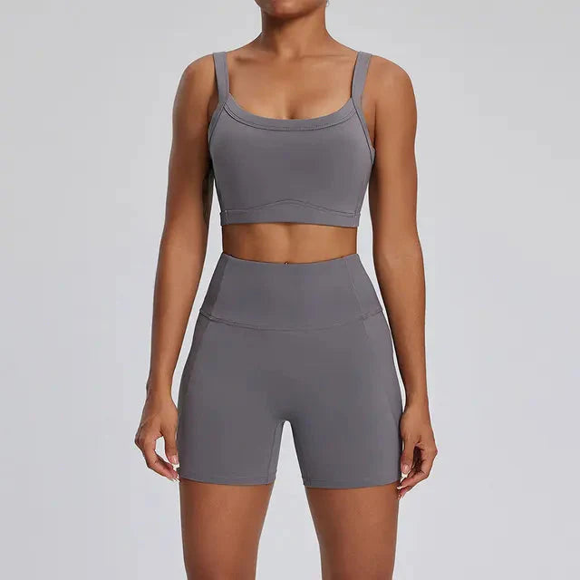 Dominance Athletic Gym Set - Shorts + Bra Starlethics