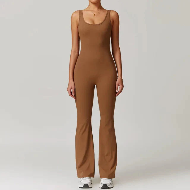Freeform Pocket Flared Jumpsuit Starlethics