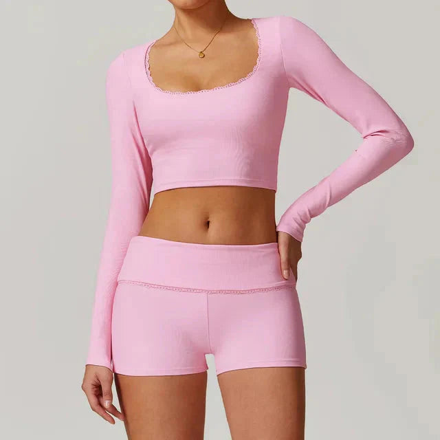 Immense Rank Athletic Gym Set - Shorts + Top Starlethics