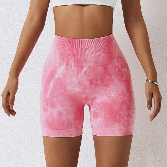 Splash Dyed Seamless Shorts Starlethics