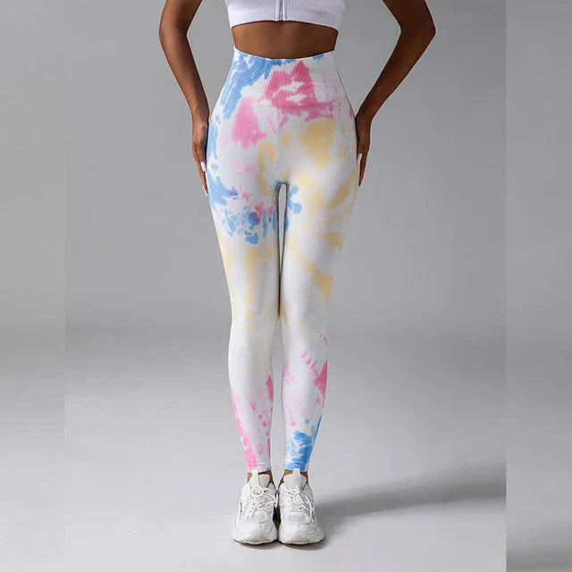 Vivid Colorful Yoga Leggings Starlethics