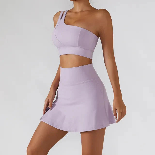Active Stride Sports Set - Skirt + Top Starlethics