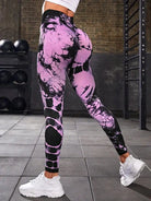 Playful Seamless Leopard Print Leggings Starlethics