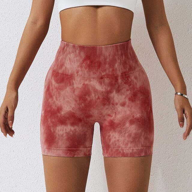 Splash Dyed Seamless Shorts Starlethics