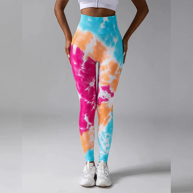 Vivid Colorful Yoga Leggings Starlethics