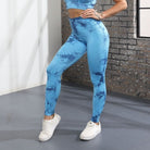 High Waist Marble Leggings Starlethics