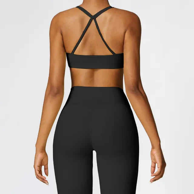 Mystic Cross Back Set - Leggings + Top Starlethics