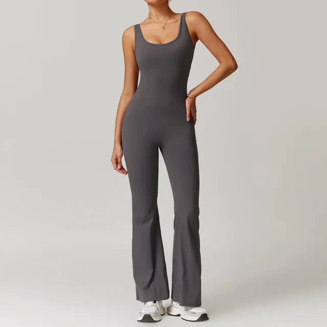 Freeform Pocket Flared Jumpsuit Starlethics