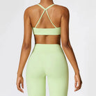 Mystic Cross Back Set - Leggings + Top Starlethics