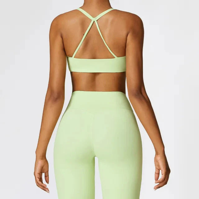 Mystic Cross Back Set - Leggings + Top Starlethics