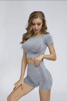 Seamless Yoga Set - Shorts + Top Starlethics