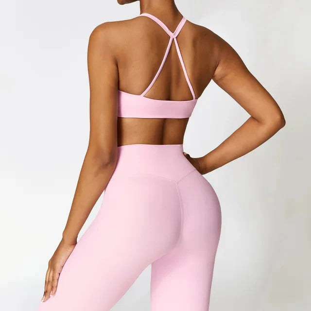 Mystic Cross Back Set - Leggings + Top Starlethics