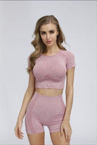 Seamless Yoga Set - Shorts + Top Starlethics